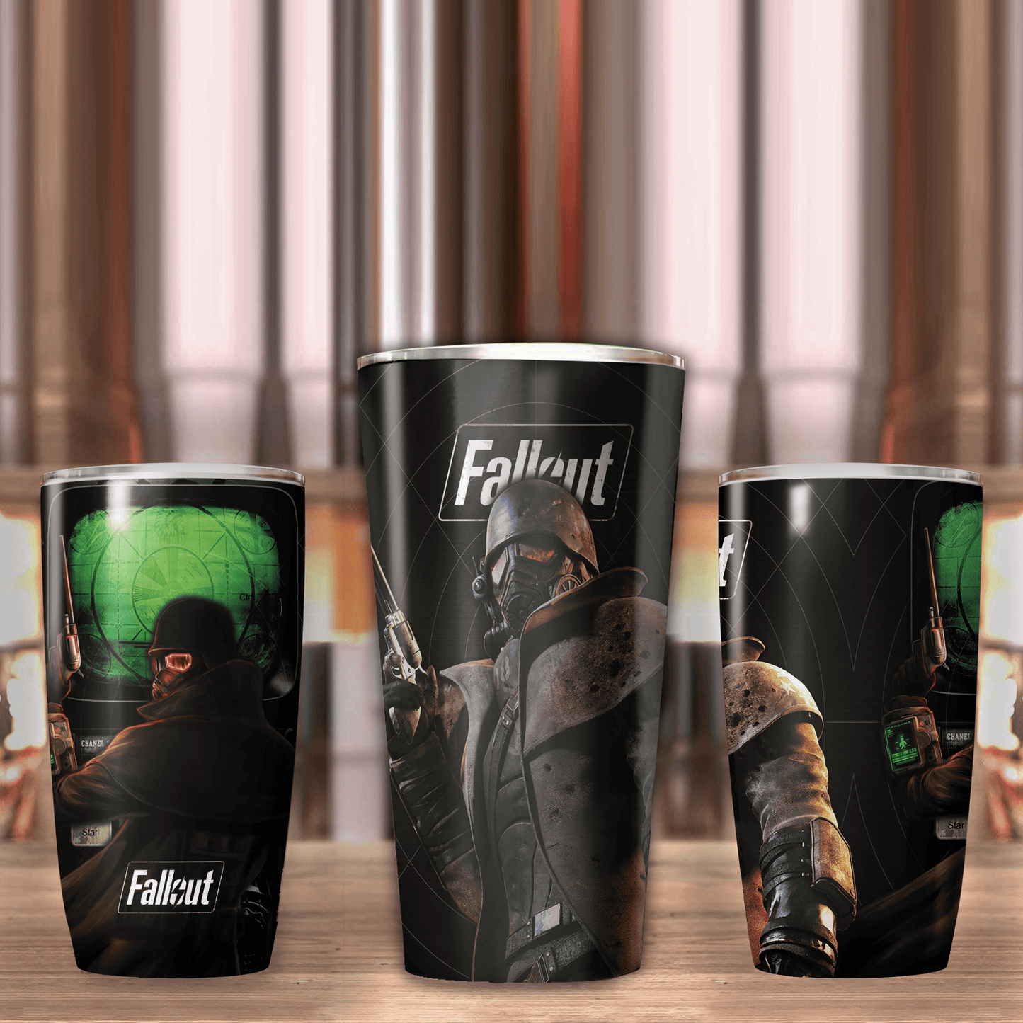 Fallout Video Game Insulated Stainless Steel Tumbler 20oz / 30oz