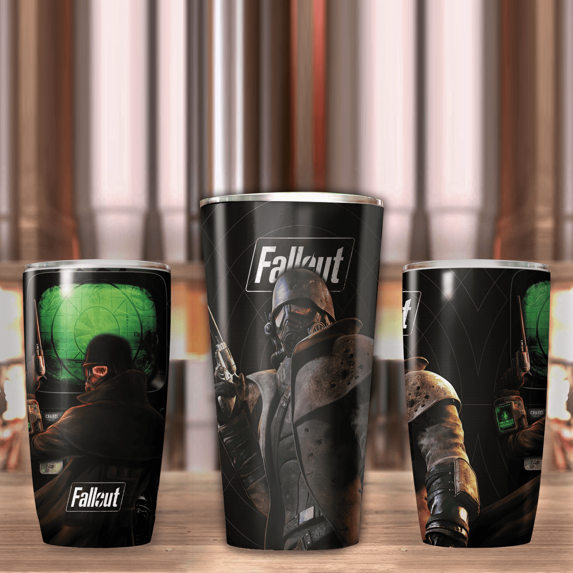 Fallout Video Game Insulated Stainless Steel Tumbler 20oz / 30oz