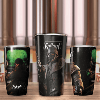 Fallout Video Game Insulated Stainless Steel Tumbler 20oz / 30oz