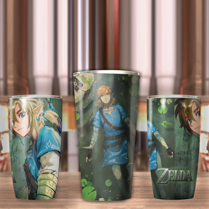 Link The Legend of Zelda Video Game Insulated Stainless Steel Tumbler 20oz / 30oz