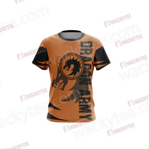 Ender's Game - Battle School Army - Dragon Army Unisex 3D T-shirt