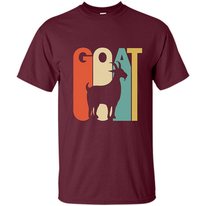Vintage Goat T-Shirt Maroon
