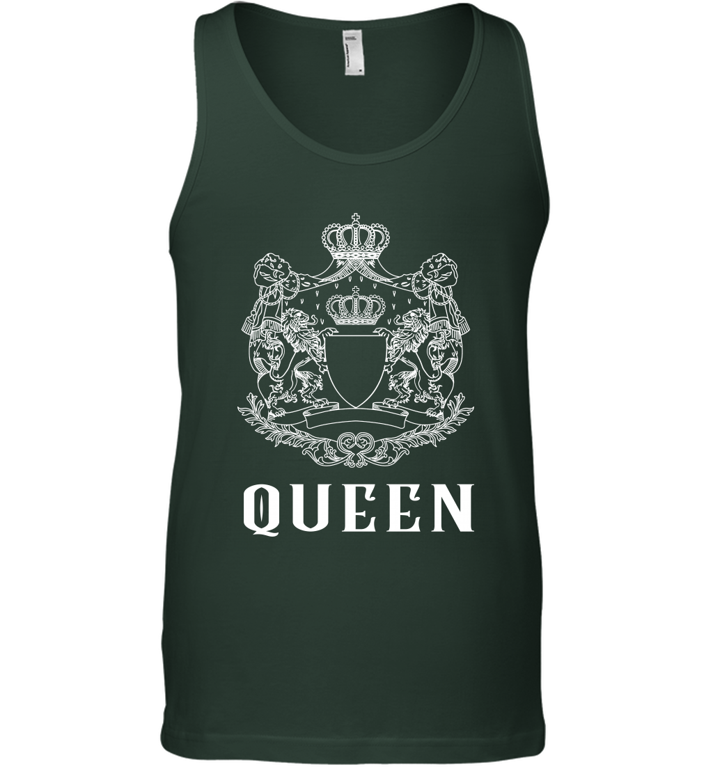Queen Shirt Tank Top Tank Top Forest Green