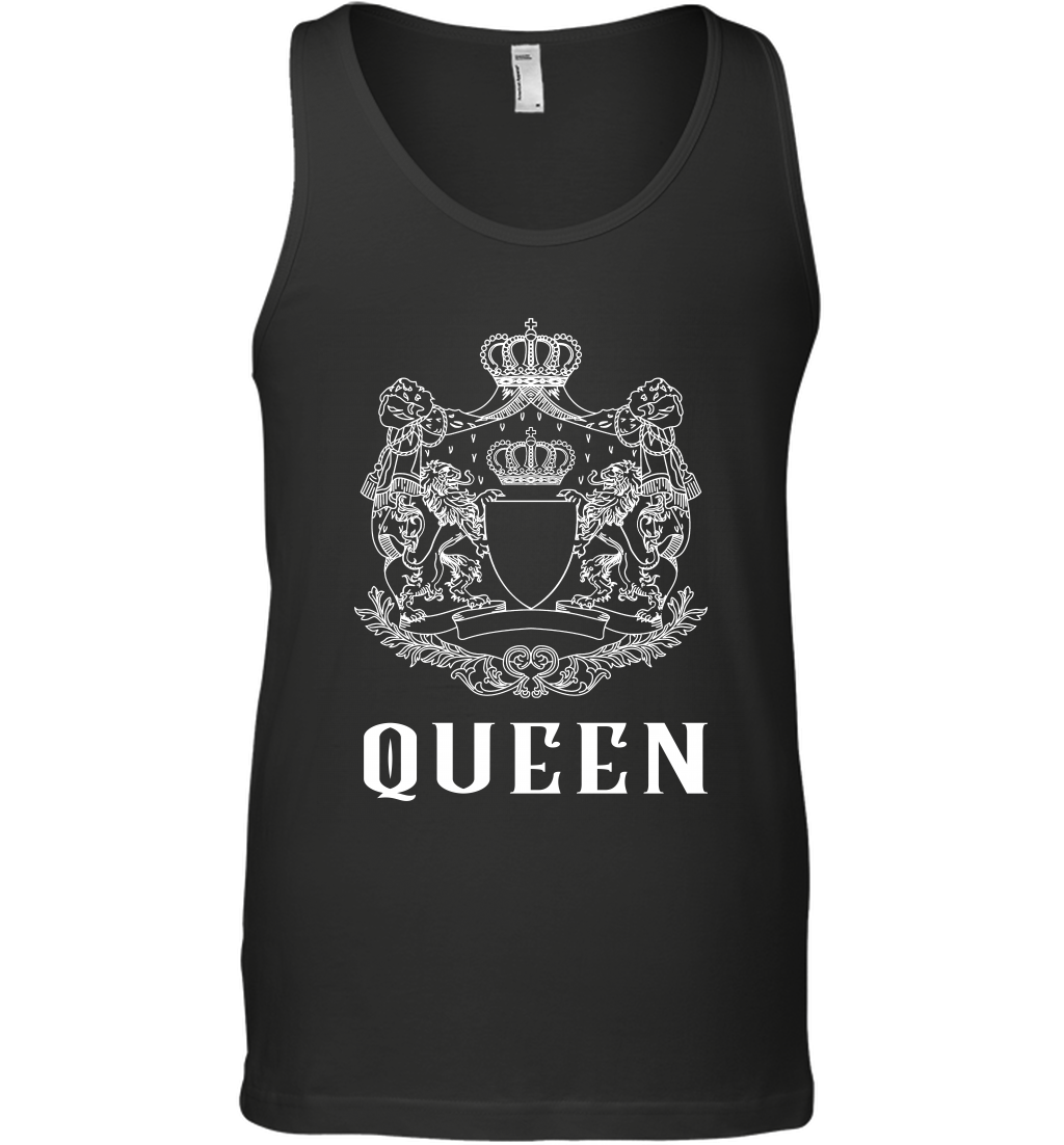 Queen Shirt Tank Top Tank Top Black