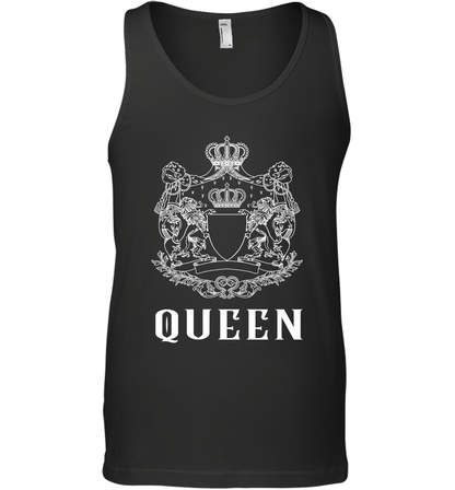 Queen Shirt Tank Top Tank Top Black