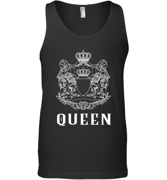 Queen Shirt Tank Top Tank Top Black