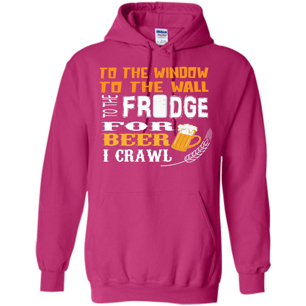 Beer. For Beer I Crawl T-shirt Heliconia