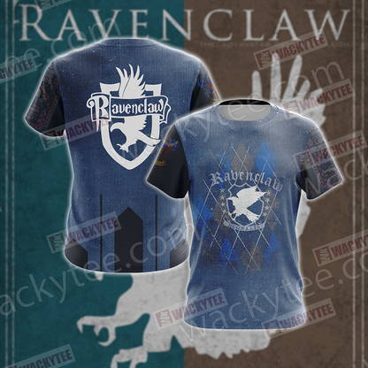 Harry Potter - Ravenclaw House Unisex 3D T-shirt T-shirt