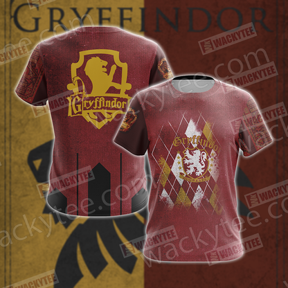 Harry Potter - Gryffindor House Unisex 3D T-shirt T-shirt