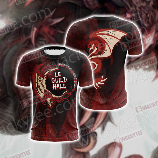 Monster Hunter - Rathalos Unisex 3D T-shirt T-shirt