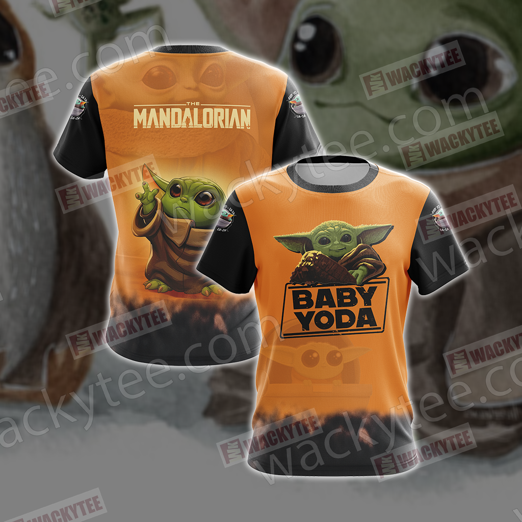 Star Wars The Mandalorian Baby Yoda Unisex 3D T-shirt