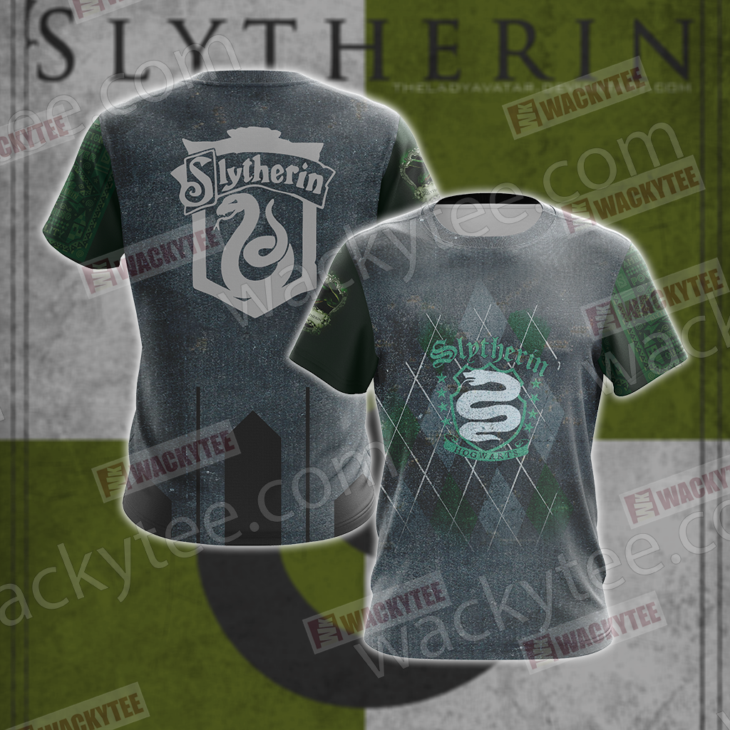 Harry Potter - Slytherin House Unisex 3D T-shirt T-shirt