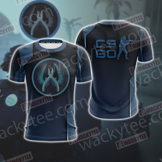 Counter-Strike: Global Offensive CounterStrike Unisex 3D T-shirt T-shirt