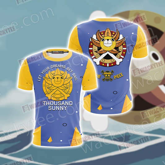 One Piece - Thousand Sunny Unisex 3D T-shirt