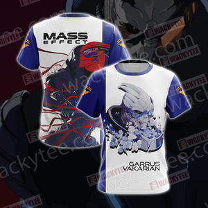 Mass Effect - Garrus Vakarian Unisex 3D T-shirt