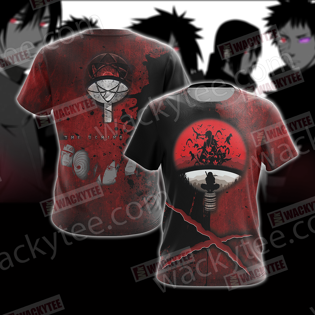 Naruto - Uchiha Clan New Unisex 3D T-shirt T-shirt