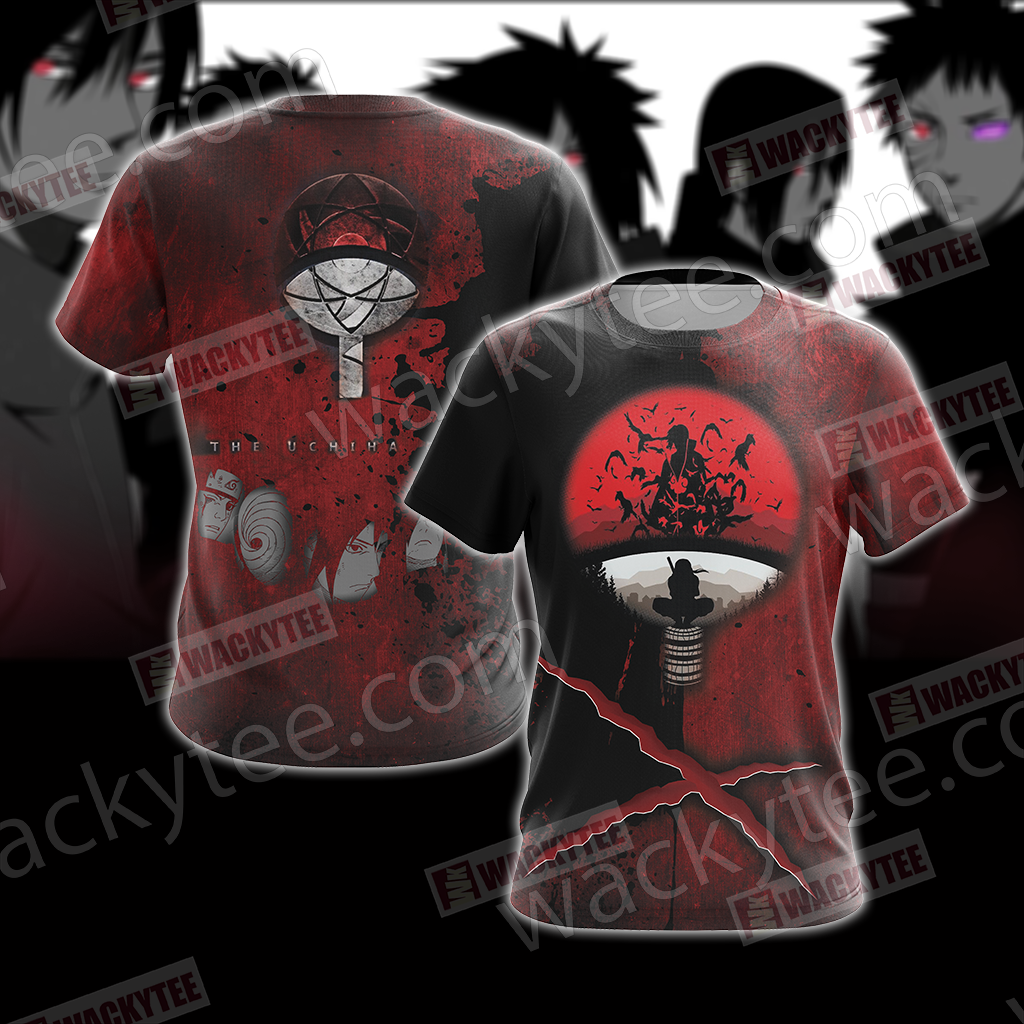 Naruto - Uchiha Clan New Unisex 3D T-shirt