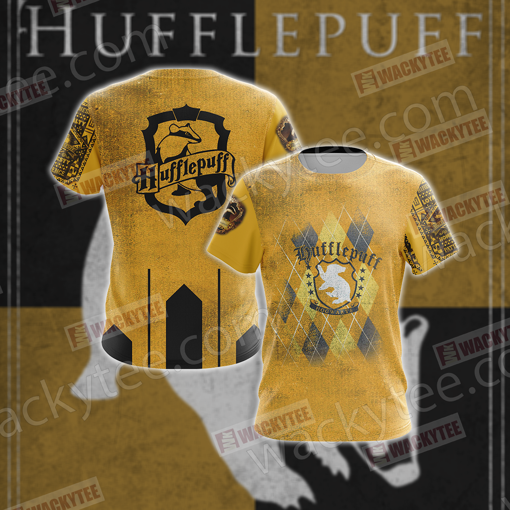 Harry Potter - Hufflepuff House Unisex 3D T-shirt