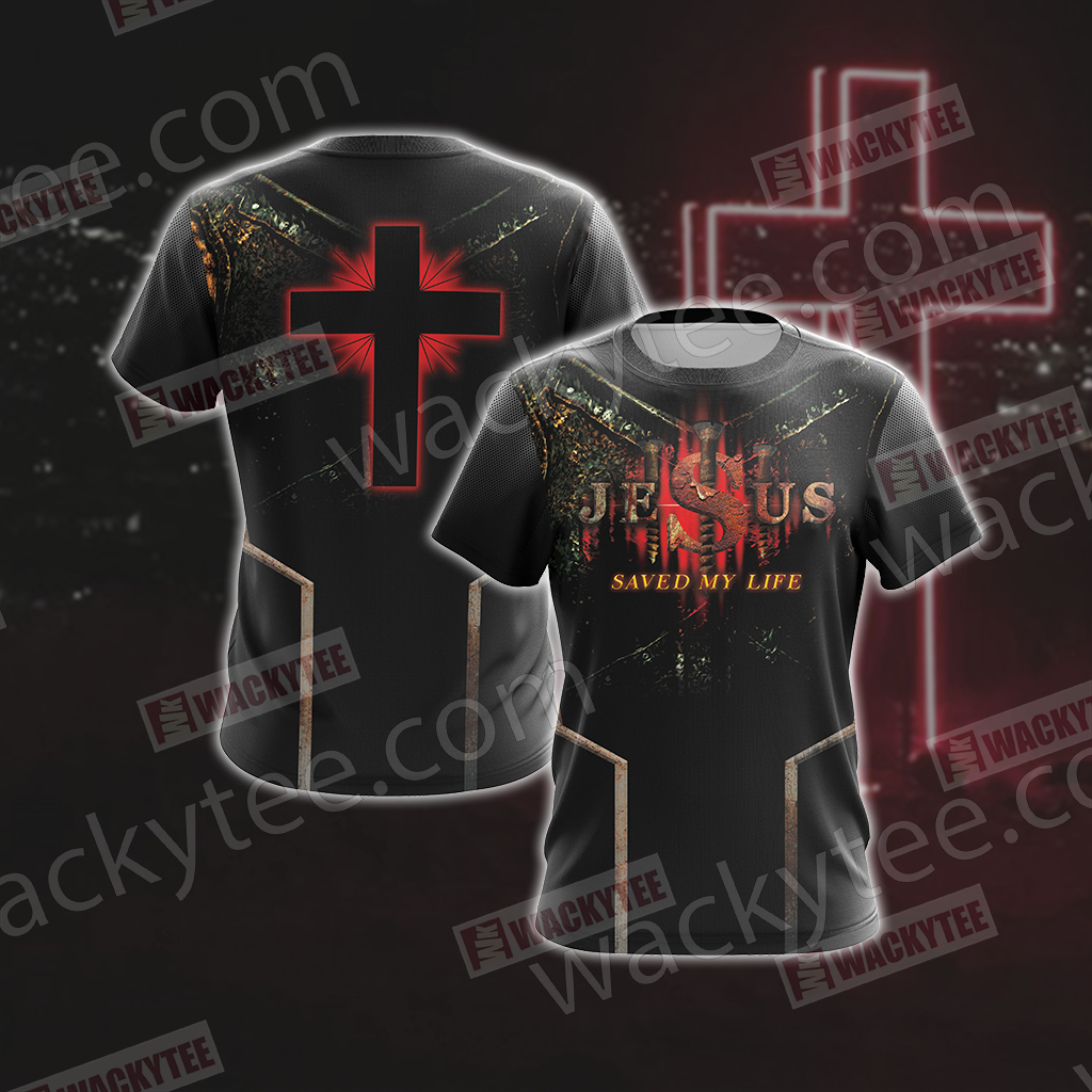 Chirstian Jesus Save My Life Unisex 3D T-shirt
