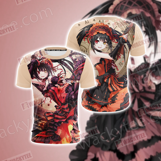Date A Live - Kurumi Unisex 3D T-shirt