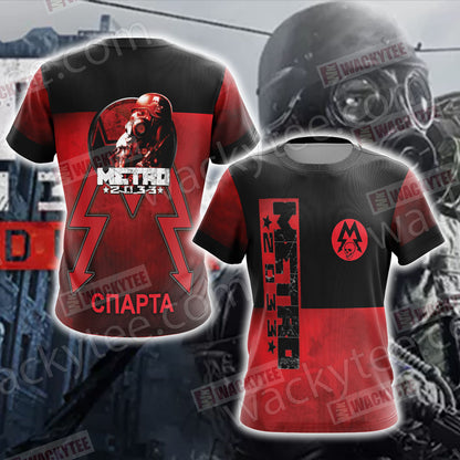 Metro 2033 Unisex 3D T-shirt T-shirt