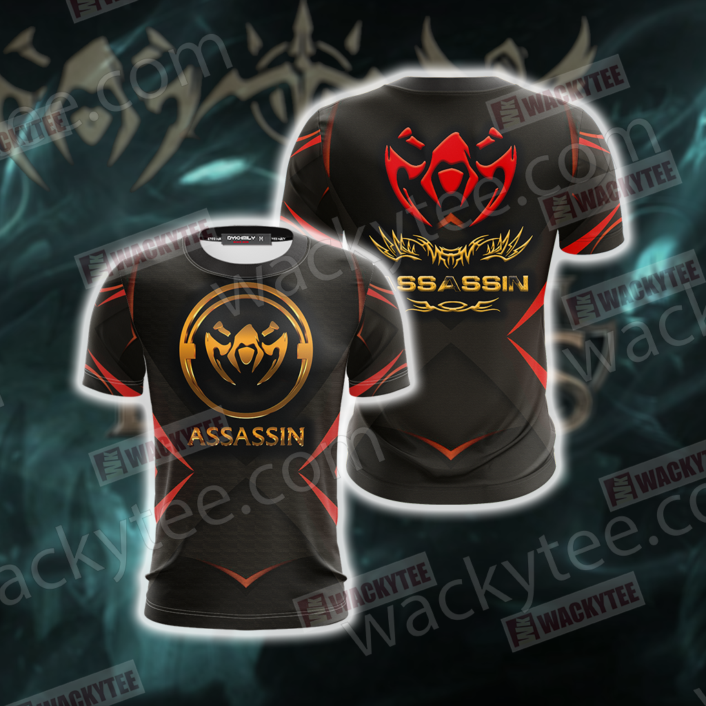 League of Legends - Asassin Unisex 3D T-shirt