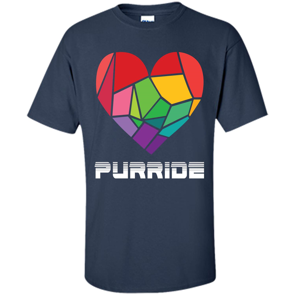 LGBTQ T-shirt Purride Navy