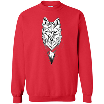Wolf Moon Mountain Dreamcatcher Bohemian Spirit T-shirt Red