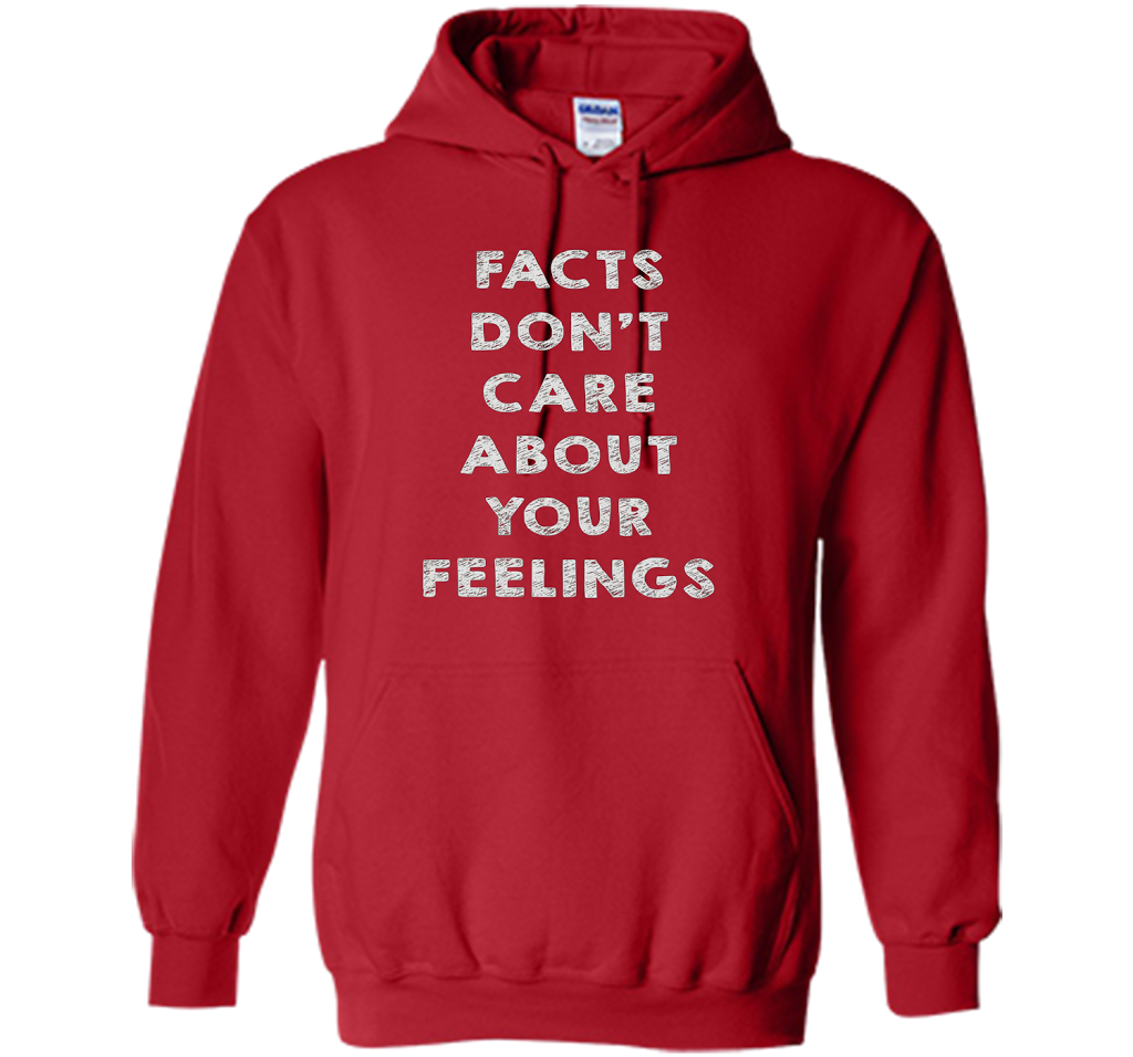 Facts Don't Care About Your Feelings T-shirt Red