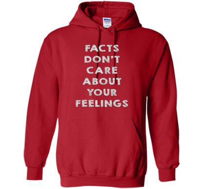 Facts Don't Care About Your Feelings T-shirt Red