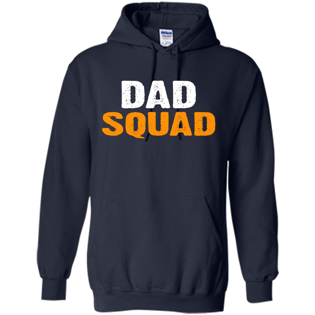 Fathers day T-shirt DAD Squad Funny T-Shirt Navy