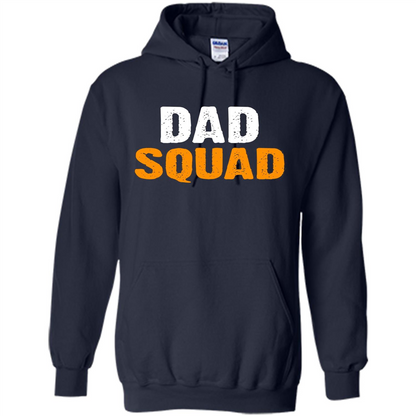 Fathers day T-shirt DAD Squad Funny T-Shirt Navy
