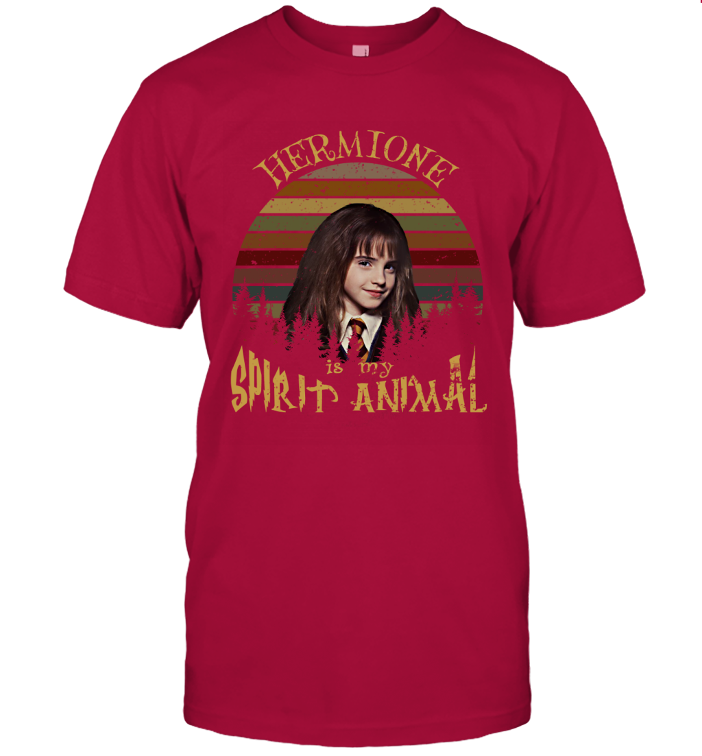 Hermione Is My Spirit Animal Harry Potter Fan T-shirt T-Shirt Cardinal