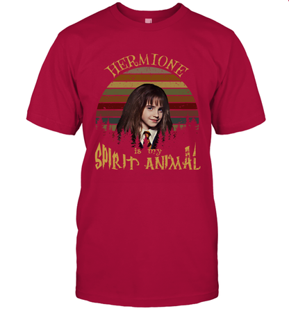 Hermione Is My Spirit Animal Harry Potter Fan T-shirt T-Shirt Cardinal