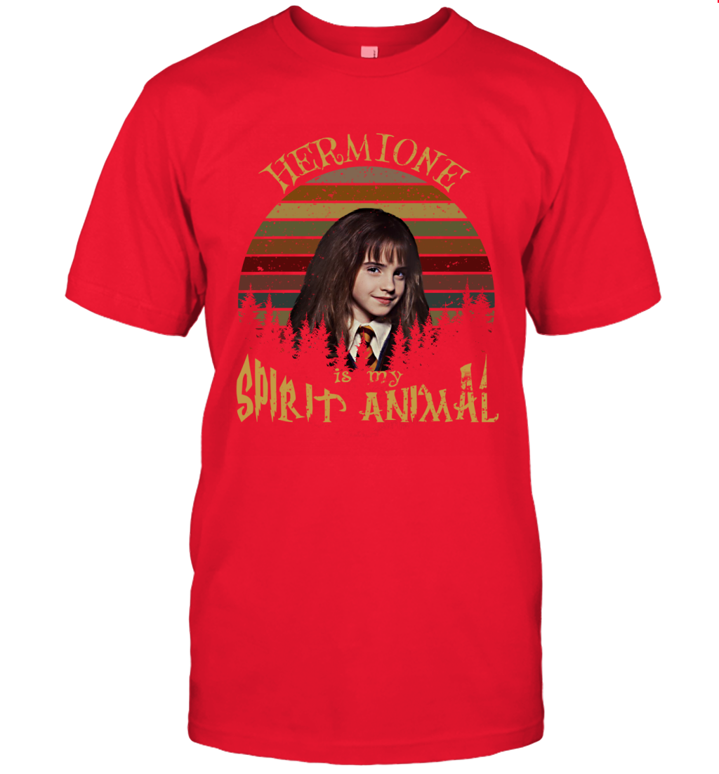 Hermione Is My Spirit Animal Harry Potter Fan T-shirt T-Shirt Red