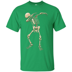 Halloween T-shirt Dabbing Skeleton T-shirt