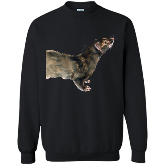 Save The European Mink T-shirt Black