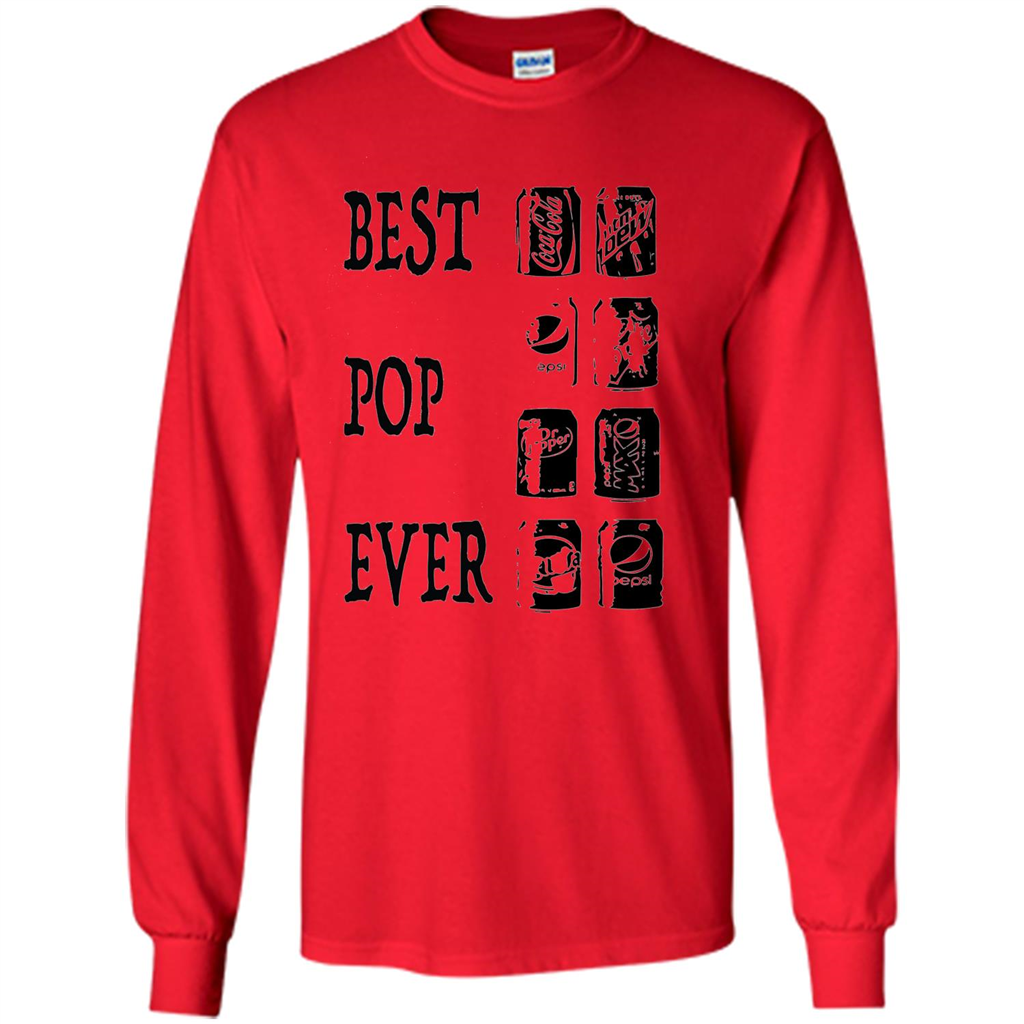 Best Pop Ever - Funny Father's Day Holiday Red