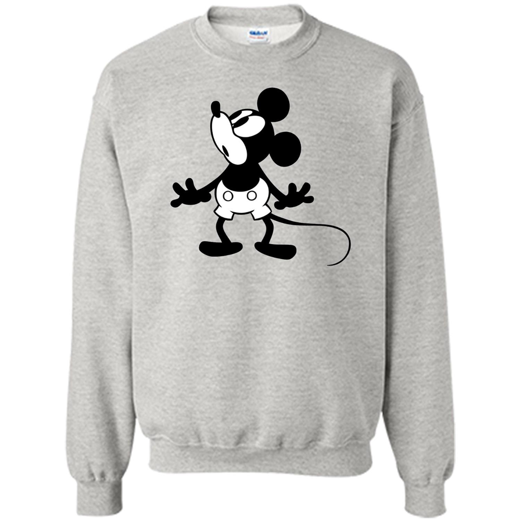 Disney Classic Mickey Mouse Graphic T-shirt Ash