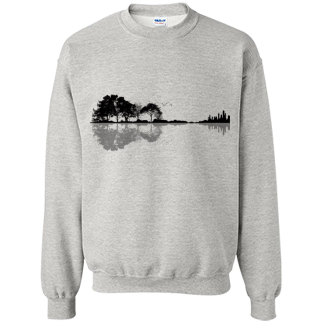 Guitar Lover T-shirt Nature Guitar Ash