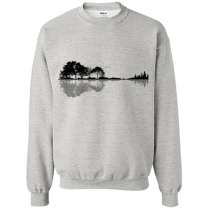 Guitar Lover T-shirt Nature Guitar Ash