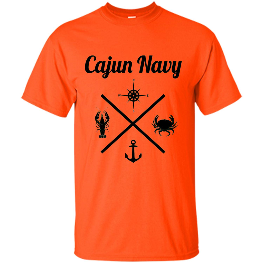 Cajun Navy T-shirt Orange