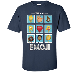 The Emoji Movie Team Emoji Panels Graphic T-Shirt shirt