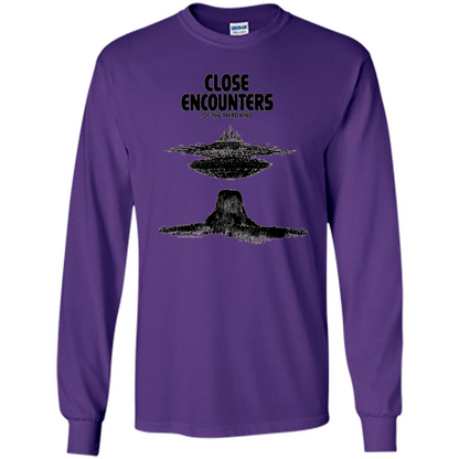 Close Encounters Of The Third Kind T-shirt Purple
