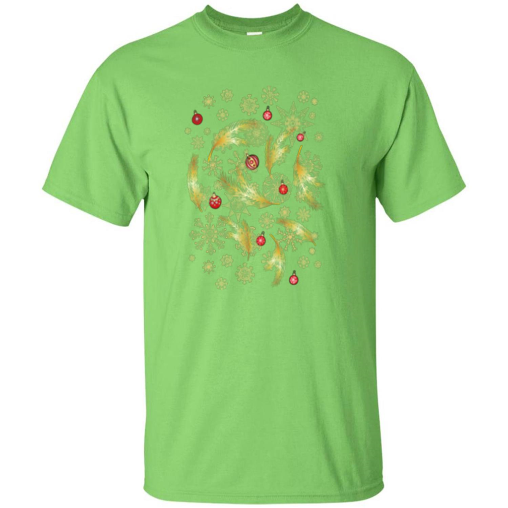 Xmas Merry Christmas Happy New Year T-shirt Lime