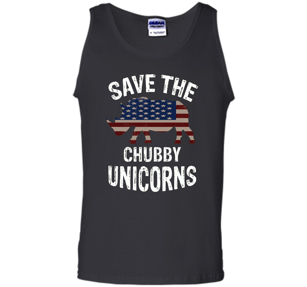 Save the Chubby Unicorns T-Shirt Funny t-shirt Black