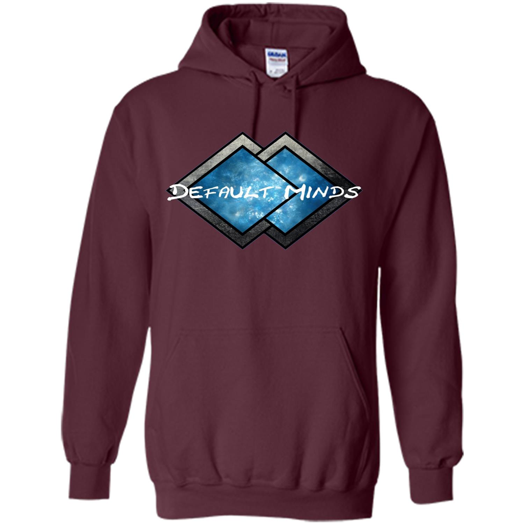 Music T-shirt Default Minds T-shirt Maroon