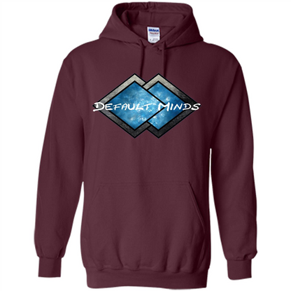 Music T-shirt Default Minds T-shirt Maroon