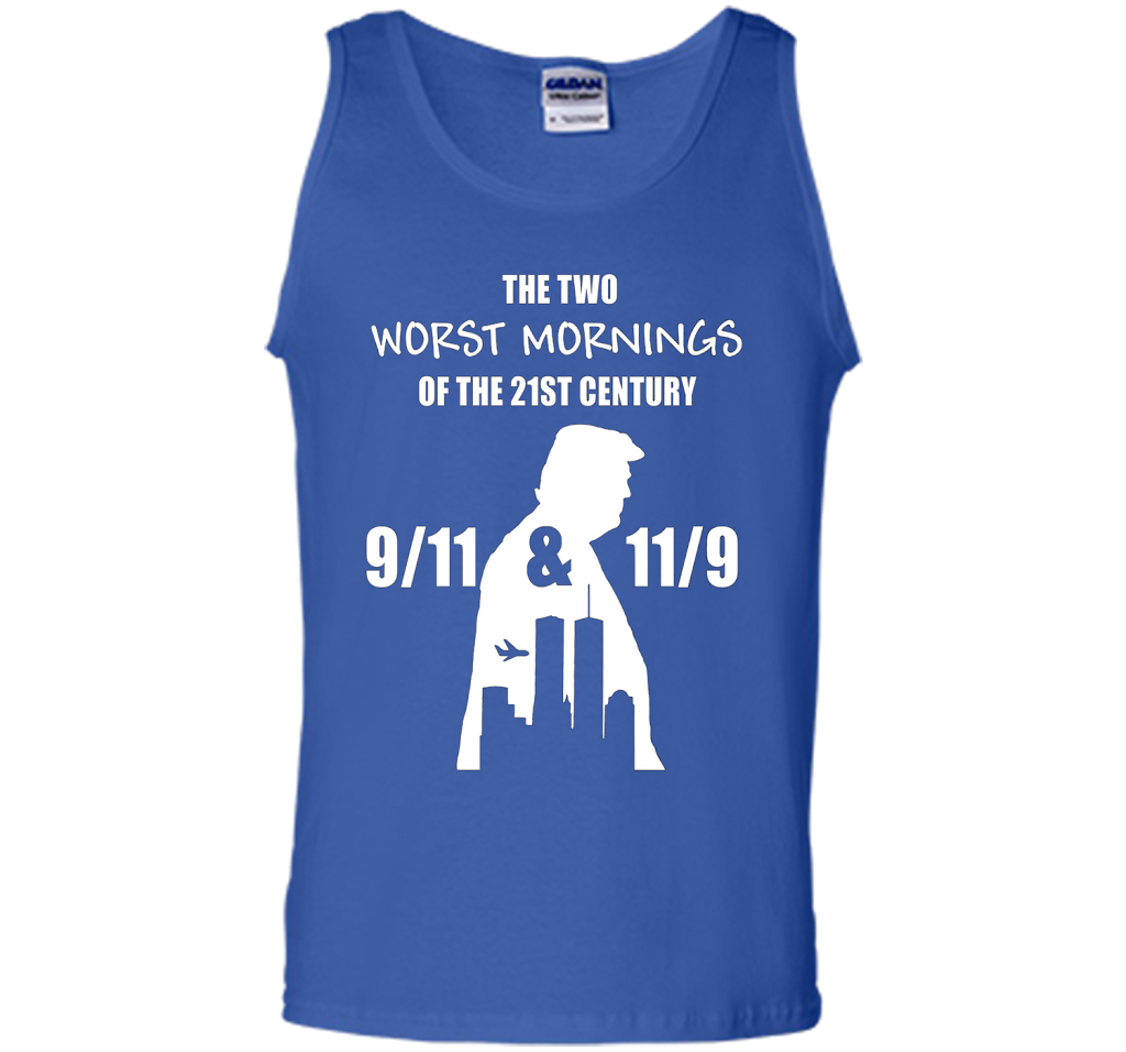 the two worst mornings of the 21st century 9/11 &amp; 11/9 cool shirt Royal