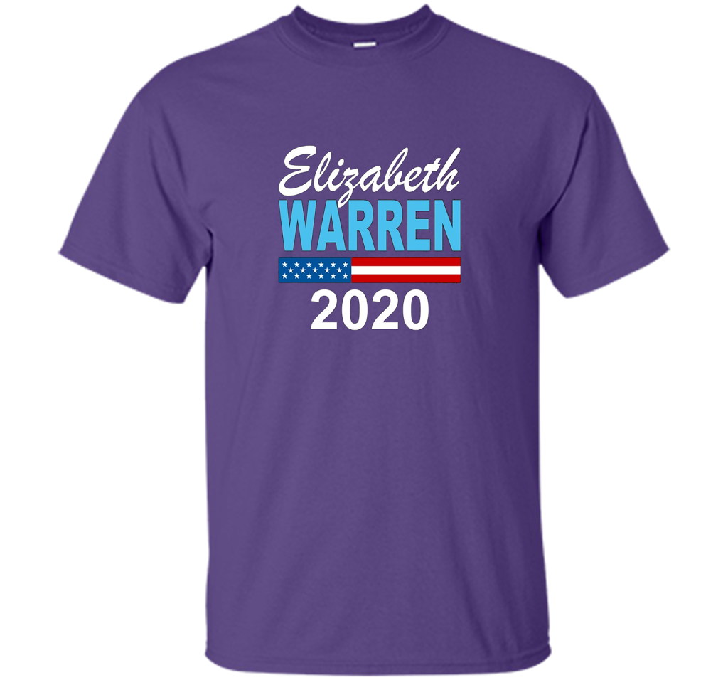 Elizabeth Warren 2020 T-shirt - E1226 shirt Purple